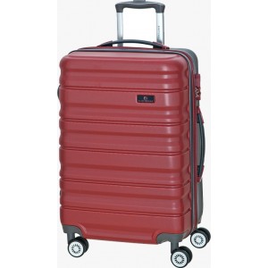 Bartuggi μεγάλη βαλίτσα με ύψος 75cm σε μπορντό χρώμα